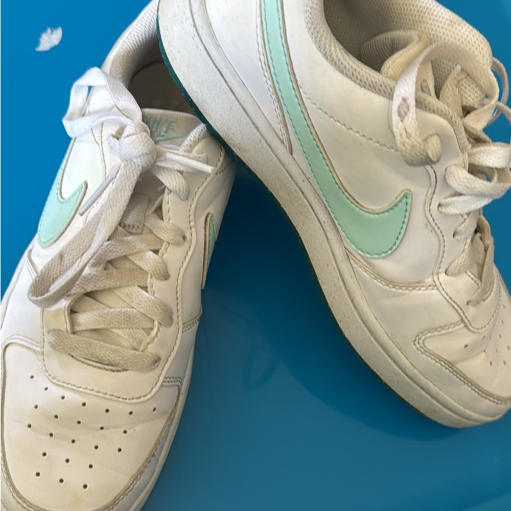 Nike White and Mint shoes